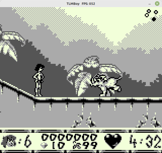 Screenshot of The Jungle Book Level 1